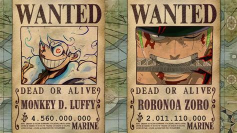 one piece bounties